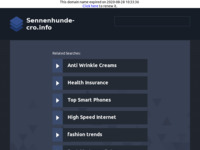 Frontpage screenshot for site: (http://www.sennenhunde-cro.info/)