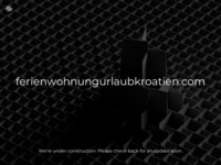 Frontpage screenshot for site: (http://ferienwohnungurlaubkroatien.com/hrvatska/)