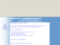 Frontpage screenshot for site: Izrada elaborata i poslovnih planova (http://elaborat1.tripod.com)