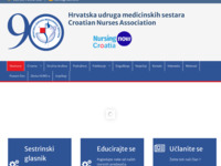 Slika naslovnice sjedišta: Hrvatska udruga medicinskih sestara (http://www.hums.hr/)