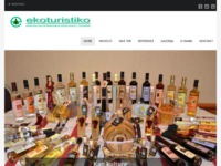 Frontpage screenshot for site: (http://www.ekoturistiko.hr)