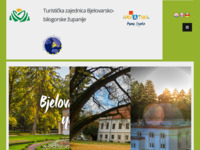 Frontpage screenshot for site: Turistička zajednica Bjelovarsko-bilogorske županije (http://www.tzbbz.hr/)