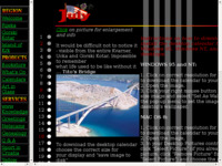 Slika naslovnice sjedišta: Kalendar za vaš desktop (http://www.appleby.net/desktop.html)