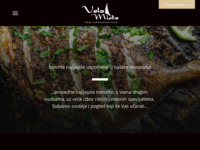 Frontpage screenshot for site: Restaurant Velo misto Split (http://www.velomisto.hr)