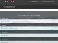 Frontpage screenshot for site: Taxi Split Airport (http://www.taxisplitairport.com)