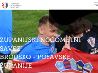 Frontpage screenshot for site: Nogomet u Brodsko-posavskoj Županiji (http://www.zns-bpz.hr)