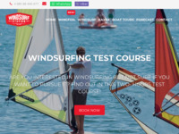 Frontpage screenshot for site: (http://www.windsurfstation.com/)