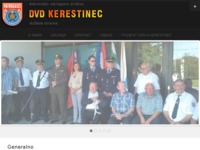 Frontpage screenshot for site: (http://www.dvd-kerestinec.hr)