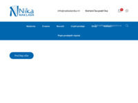 Frontpage screenshot for site: Naklada Nika (http://www.nakladanika.hr/)