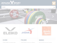 Frontpage screenshot for site: (http://www.zemunik-sport.hr/)