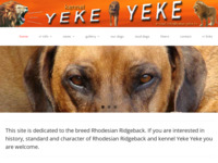 Frontpage screenshot for site: Uzgajivačnica Yeke Yeke (http://www.yeke-yeke.hr/)