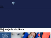 Frontpage screenshot for site: Sindikat policije Hrvatske (http://www.sindikatpolicije.hr/)