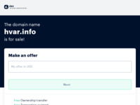 Frontpage screenshot for site: (http://www.hvar.info)