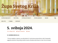 Slika naslovnice sjedišta: Župna zajednica Sv. Križa - Siget i Trnsko (http://www.zupa-svkriz.hr)