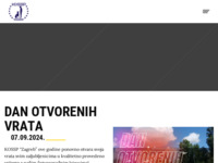 Frontpage screenshot for site: (http://www.kossp.hr/)