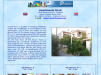 Frontpage screenshot for site: Aapartman Mršić, Podgora (http://free-st.htnet.hr/mrsic)
