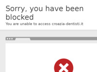 Slika naslovnice sjedišta: Stomatološki web imenik (http://www.croazia-dentisti.it)