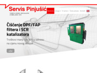 Frontpage screenshot for site: (http://www.pinjusic.hr)