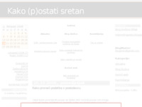 Frontpage screenshot for site: Što je sreća (http://stojesreca.blog.hr/)