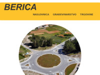 Frontpage screenshot for site: Berica d.o.o. betonara, građevinski strojevi i prodaja (http://www.berica.hr/)
