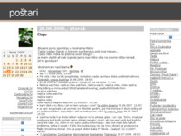 Frontpage screenshot for site: da sam poštar (http://dasampostar.blog.hr/)
