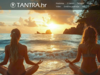 Frontpage screenshot for site: (http://www.tantra.hr)