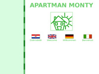 Frontpage screenshot for site: Apartman Monty (http://www.zadar.net/dom/santun)