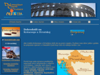 Frontpage screenshot for site: Smještaj i nekretnine u Hrvatskoj - Dalmacija, Istra i Kvarner (http://www.dalmatiancoast.com/holidays/hr/)