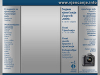 Frontpage screenshot for site: (http://www.vjencanje.info/)