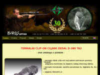 Frontpage screenshot for site: Biros - noćna optika (http://www.biros-vz.hr)