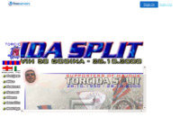 Frontpage screenshot for site: Torcida Split (http://torcida.freeservers.com)