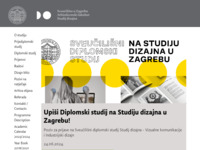 Frontpage screenshot for site: (http://www.studijdizajna.com/)