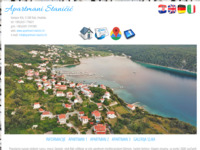 Frontpage screenshot for site: Otok Rab - smještaj u privatnim apartmanima na moru (http://www.apartmani-stanicic.net/)