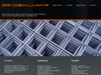 Frontpage screenshot for site: (http://www.gradem-lumar.hr)