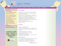 Frontpage screenshot for site: Lara i Vanda naklada (http://www.laraivanda.com)