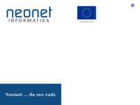 Frontpage screenshot for site: Neonet informatika (http://www.neonet.hr/)