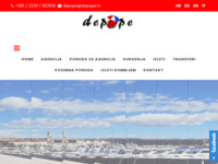 Frontpage screenshot for site: Turistička agencija Depope (http://www.depope.hr)