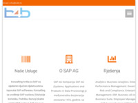 Frontpage screenshot for site: b4b d.o.o. (http://www.b4b.hr/)