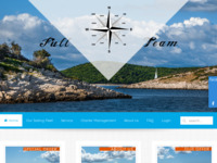 Frontpage screenshot for site: Full Team Yacht Charter (http://www.full-team.com)