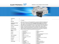 Frontpage screenshot for site: (http://www.elektronika-mp.hr)