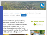 Frontpage screenshot for site: Zmijavci (http://www.zmijavci.hr/)