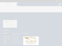 Frontpage screenshot for site: Klobuk-travel (http://www.transfers-croatia.com)