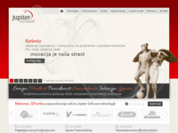 Frontpage screenshot for site: (http://www.jupiter-software.com/)
