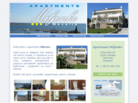 Frontpage screenshot for site: Apartmani Miljenko, Novalja, otok Pag (http://www.novalja-pag.net/miljenko/)