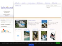 Frontpage screenshot for site: Apartmani na Jadranu i u Dalmaciji (http://www.dalmatina.hr/)