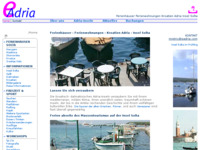 Frontpage screenshot for site: Otok Šolta (http://www.eadria.com/)
