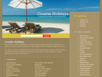 Slika naslovnice sjedišta: Croatia Holidays (http://www.croatiaholidays.biz)