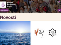 Frontpage screenshot for site: Hrvatsko knjižničarsko društvo (http://www.hkdrustvo.hr/)