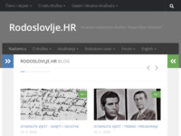 Slika naslovnice sjedišta: Rodoslovlje.hr - Hrvatsko rodoslovno društvo Pavao Ritter Vitezović (http://www.rodoslovlje.hr/)