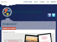 Frontpage screenshot for site: Balon klub Zagreb (http://www.baloni.hr/)